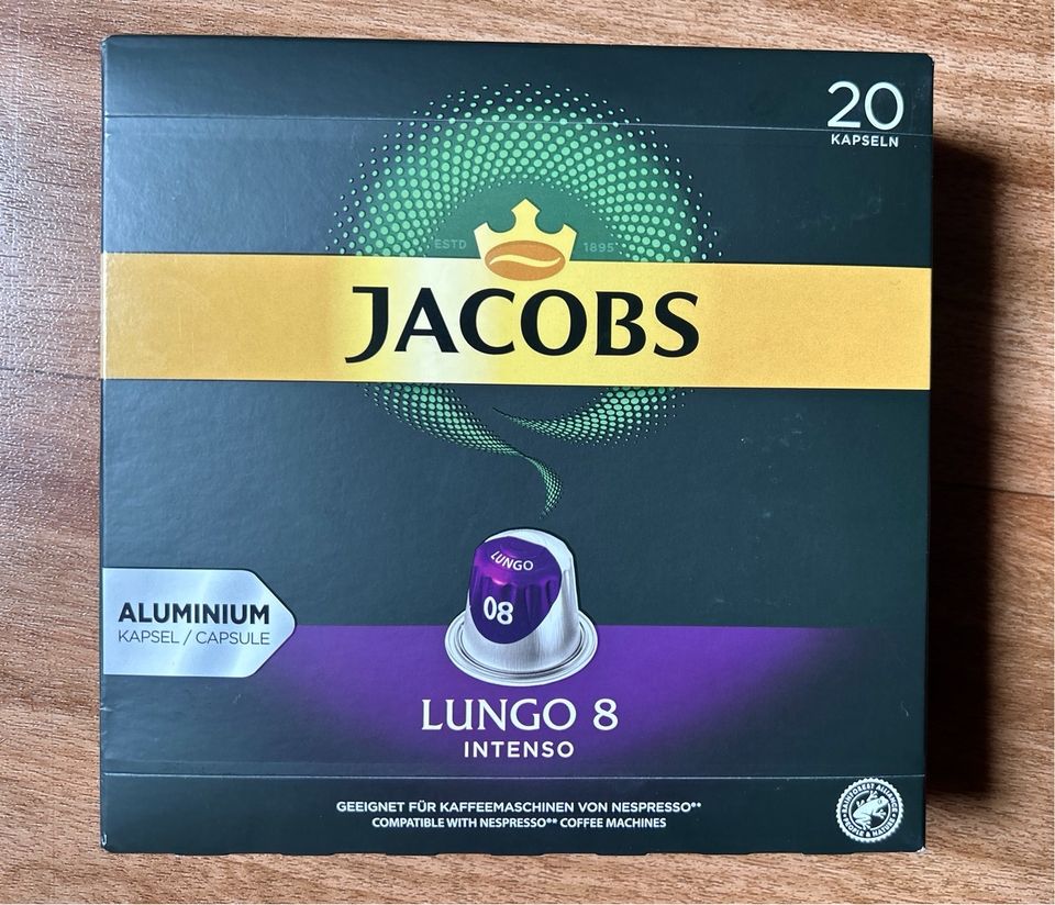 Jacobs Lungo 8 - Kaffee Kapseln in Nürnberg (Mittelfr)