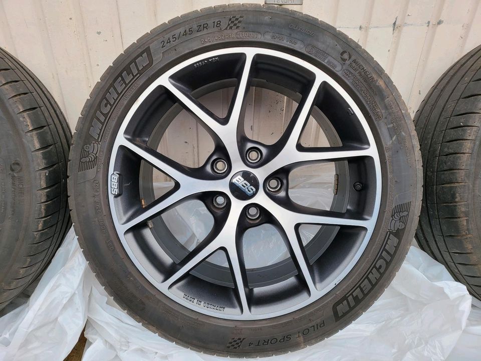 Bbs Sr Vulcano Grau 18 zoll 5x120 Michelin PilotSport 4 in Berlin