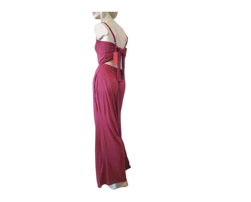 s.Oliver Overall 36 38 40 44 Jumpsuit Bordeaux Neu in OVP ! in St. Egidien