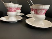 4 Kaffeetassen mit Löffel und Unterteller, Heinrich Porzellan Essen - Bredeney Vorschau