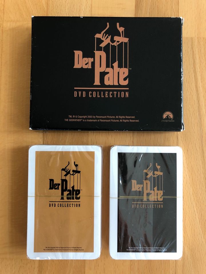 DER PATE Original Merchandise Kartenspiel +++ NEU +++ in Schwarme