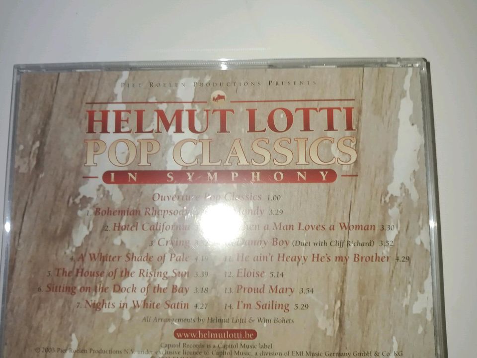 Helmut Lotti Pop Classics CD gegen Tausch in Berlin