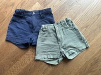 H&M 2 x Shorts (Khaki und blau) 170 Köln - Weiß Vorschau