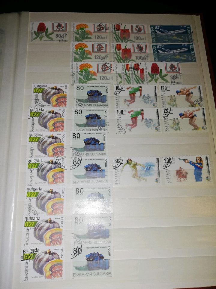 Briefmarken Album Bulgarien in Aschaffenburg