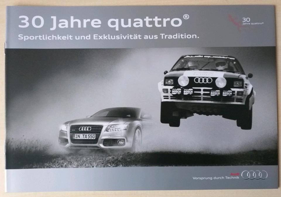30 Jahre quattro 2009 AUDI 2010 A3 A4 A5 A6 TT Q5 Q7 S line in Heimsheim