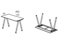 IKEA Tischgestell Galant grau Saarbrücken-Mitte - Alt-Saarbrücken Vorschau