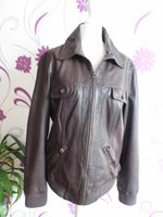 ❤️ Esprit ❤️ Damen Echtleder Jacke 42 braun Lamm Leder Frankfurt am Main - Westend Vorschau