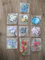 Basteln: 3D Motive für Karten - 10 Stück - Gartenblumen Niedersachsen - Lutter am Barenberge Vorschau