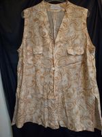 Apriori Bluse ärmellos, Beige/weiß Gr 46 sehr gut Nordrhein-Westfalen - Sprockhövel Vorschau