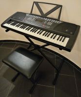 Keyboard Funkey 61, mit Ständer, Sitz und Notenhalter,Top Zustand Baden-Württemberg - Immenstaad Vorschau