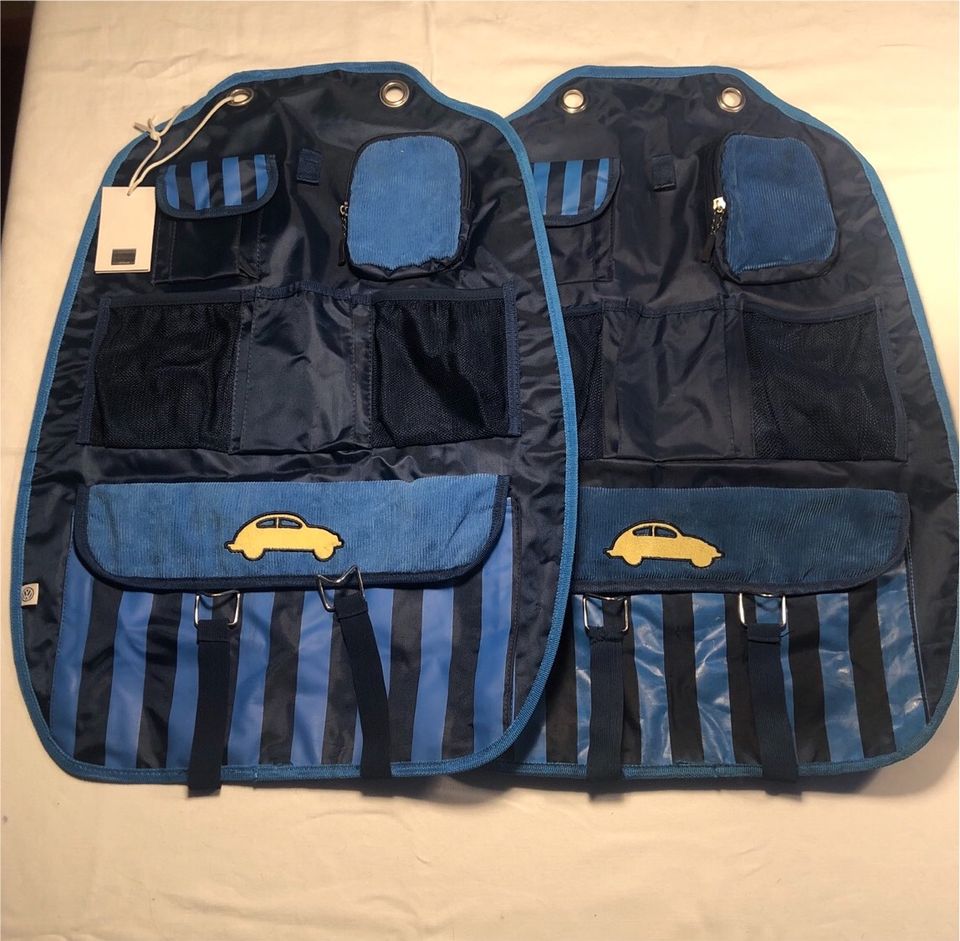 2er Set VW Rücksitzorganizer, blau, Kinderkollektion, 47x67 cm in Hamburg