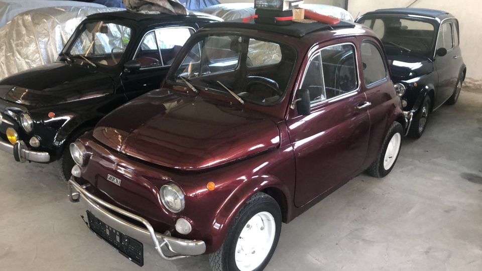 Fiat 500 F weiss+versch Farben von Sammlung top in Hausen Oberfr.