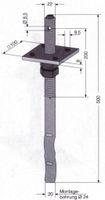 405755 Pfostenträger mit Dorn, zum Einbetonieren Brandenburg - Jüterbog Vorschau
