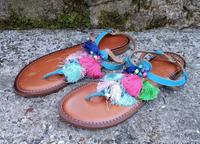 Sandalen - Zehentrenner - Sandaletten - INUOVO - Leder - Baden-Württemberg - Schwieberdingen Vorschau