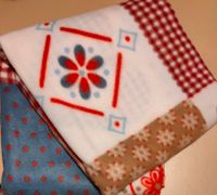 Fleece-Decke Hygge Herz rot skandinavisches Design Niedersachsen - Braunlage Vorschau