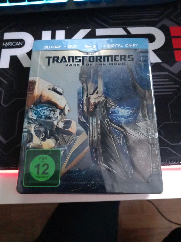 Transformers Steelbook Dark of the Moon Bluray 8 Euro in Idar-Oberstein