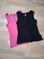 2 Oberteile Tops schwarz pink Gr.M Nordrhein-Westfalen - Selm Vorschau