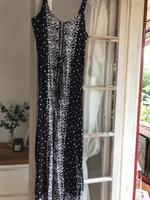 Maxikleid Viskose schwarz-weiß S Baden-Württemberg - Freiburg im Breisgau Vorschau
