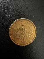 50 Cent Münze 2002 Italien Niedersachsen - Barßel Vorschau