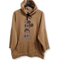 Langer glitzernder Mickey Mouse Pullover Größe 54 56 Nordrhein-Westfalen - Grefrath Vorschau