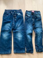 Kleiderpaket, 2 dunkelblaue Winter Jeans, Gr. 98/104, 104 Düsseldorf - Angermund Vorschau