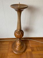 Großer Vintage Holz Kerzenhalter Niedersachsen - Hardegsen Vorschau
