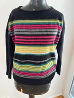 Pullover Mohair Comma hinten Knöpfe schwarz bunt Rheinland-Pfalz - Erpel Vorschau