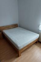 Holzbett Eiche mit Latenrost und Matratze von JUSK 140 x 200 Bayern - Ansbach Vorschau
