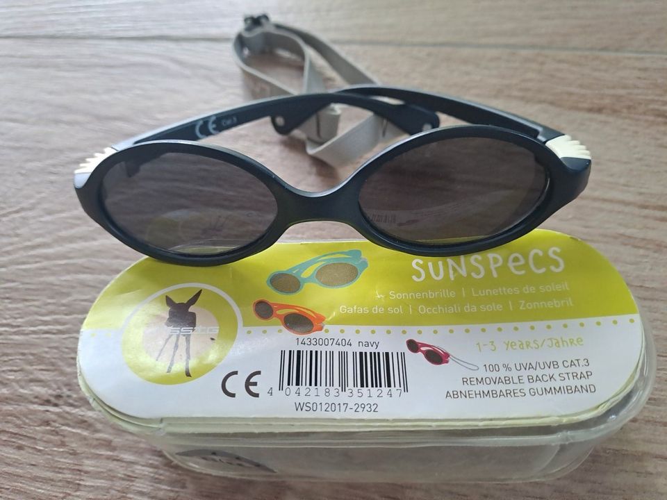Sonnenbrille Kinder Sunspecs navy dunkelblau 1 – 3 Jahre in Dortmund