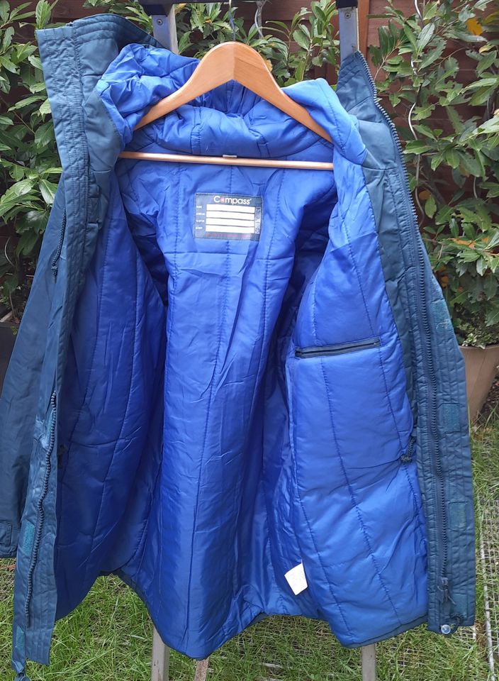 Segeljacke Compass Capt. Scott Gr. L blau-türkis - Regenjacke in Augsburg