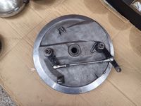 BSA A65 TLS Bremsankerplatte - brake plate - die große mit 8 Zoll Niedersachsen - Sassenburg Vorschau