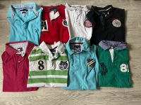 8 Tommy Hilfiger Polo Shirts Größe M Denim Polos Sachsen-Anhalt - Burg Vorschau