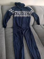 Jumpsuit Hausanzug blau weiss sehr schön  Gr. 36/38 Nordrhein-Westfalen - Erftstadt Vorschau