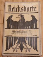 Reichskarte Einh.bl.73 Hildesheim Holzminden Seesen 20er? Leinen Niedersachsen - Freden Vorschau