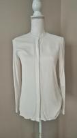 Massimo Dutti Bluse Langarm weiß Viskose elegant Gr S 36 Rheinland-Pfalz - Kasel Vorschau