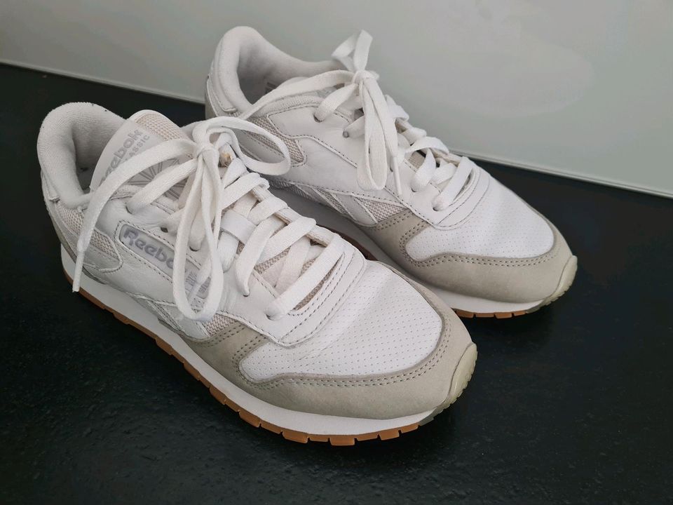 Reebok Sneaker weiß/khaki Damen Gr.37 in Enkenbach-Alsenborn