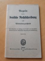 Regeln für die deutsche Rechtschreibung von 1937 Nordrhein-Westfalen - Lüdenscheid Vorschau