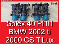 ❌ Solex Doppelvergaser PHH BMW 2002 ti 2000 TiLux CS vor kurzem Bayern - Bernhardswald Vorschau