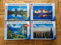 4er Set Ravensburger Puzzle 1.000 Teile Hessen - Darmstadt Vorschau