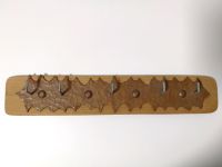 Schlüsselbrett Holz/Kupfer Hammerschlag Vintage Unikat ca. 20 cm Baden-Württemberg - Sachsenheim Vorschau