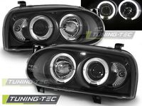 Tuning-Tec LED Angel Eyes Scheinwerfer für VW Golf 3 91-97 schwar Nordrhein-Westfalen - Viersen Vorschau