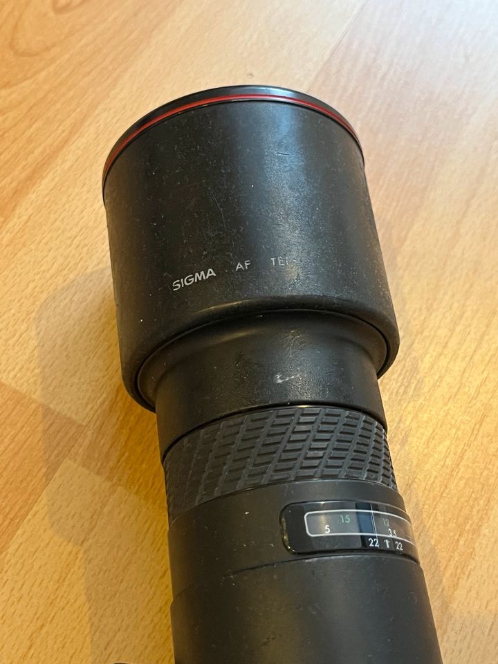 Sigma AF 500mm 1:7.2 Teleobjektiv für Nikon super Zustand in Dortmund