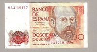 200 Pesetas Espana Spanien Banknote Geldschein Nordrhein-Westfalen - Overath Vorschau