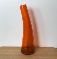 Vase Glas 70er Blumenvase orange Pop Art Glasvase Space Age Hannover - Mitte Vorschau