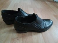 Marc Halbschuhe Gr. 41 schwarz Leder wie neu Münster (Westfalen) - Centrum Vorschau