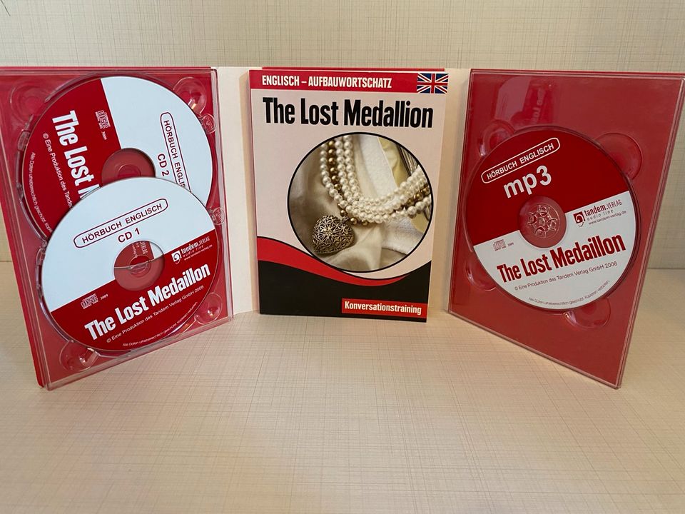 The Lost Medallion - Krimi Hörbuch zum Englisch lernen - 2 CD & 1 in Frankfurt am Main