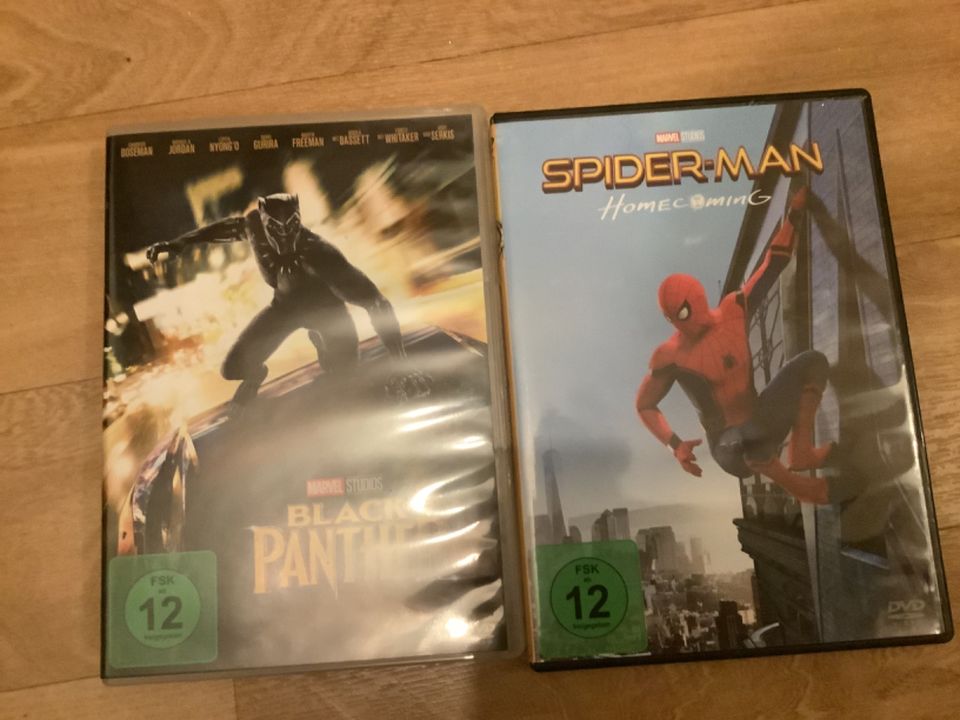 Spider-Man Homecoming und Black Panther DVD in Braunschweig