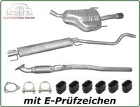 Auspuff Set Opel Astra H TwinTop 1.6 1.8 Mitteltopf + Endtopf Frankfurt am Main - Westend Vorschau