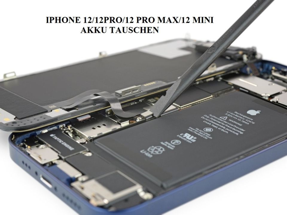 IPHONE 12/12 PRO/12 PRO MAX/12 MINI AKKU TAUSCHEN/HANDY REPARATUR in Weil am Rhein