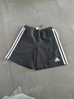 Sporthose von Adidas in schwarz mit weißen Streifen Größe 140 Rheinland-Pfalz - Nieder-Olm Vorschau